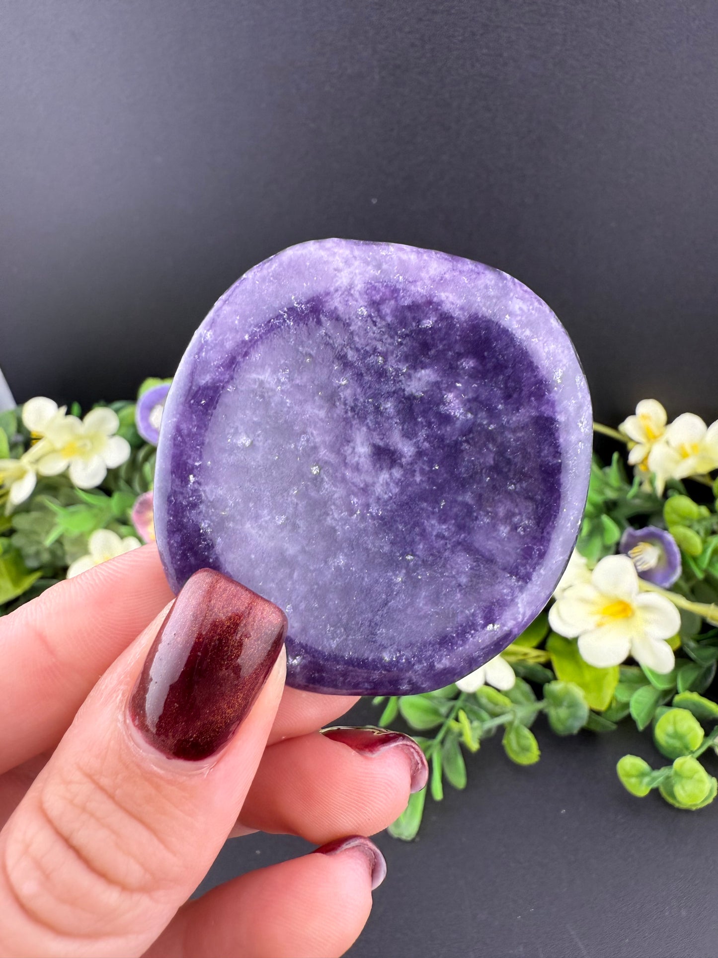 Large Lepidolite Worry Stones {Intuitively Chosen}
