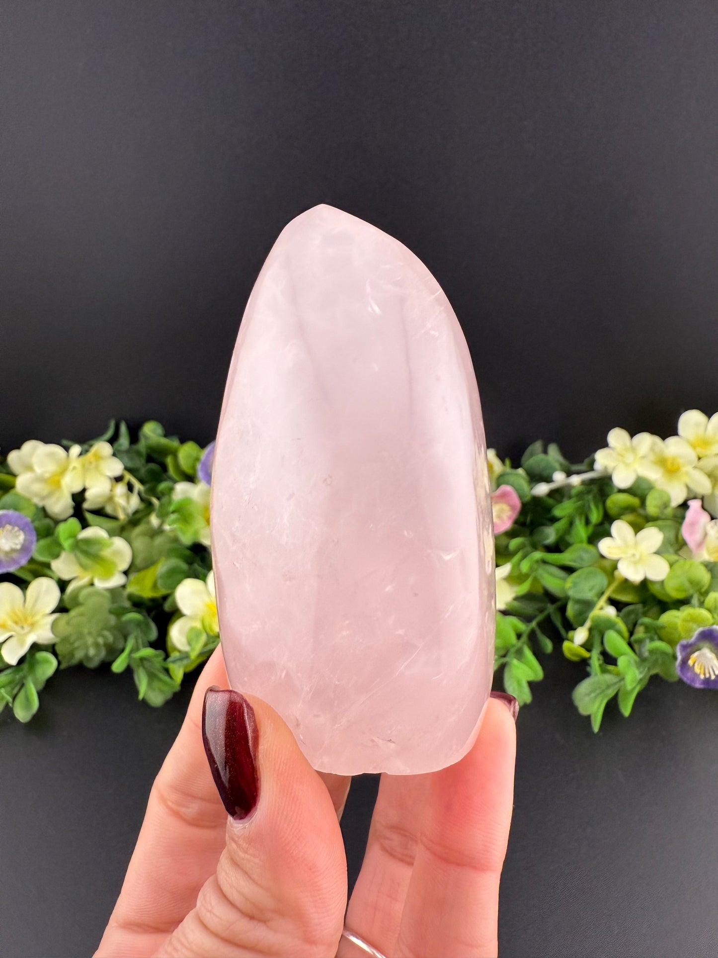 Rose Quartz Freeform Mountain