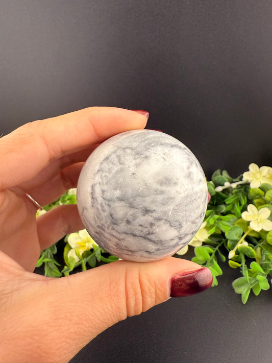 Silver Lace Jasper Sphere
