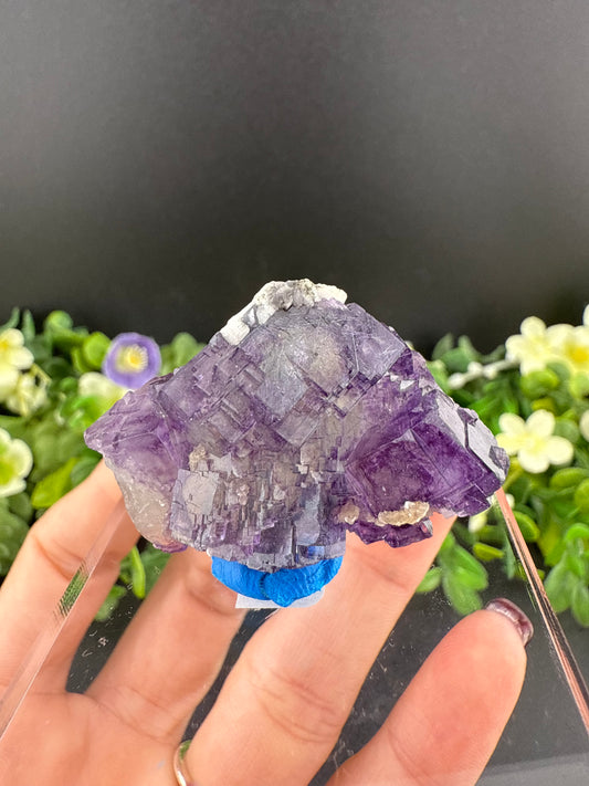YGX Fluorite with Bismuthinite Inclusions