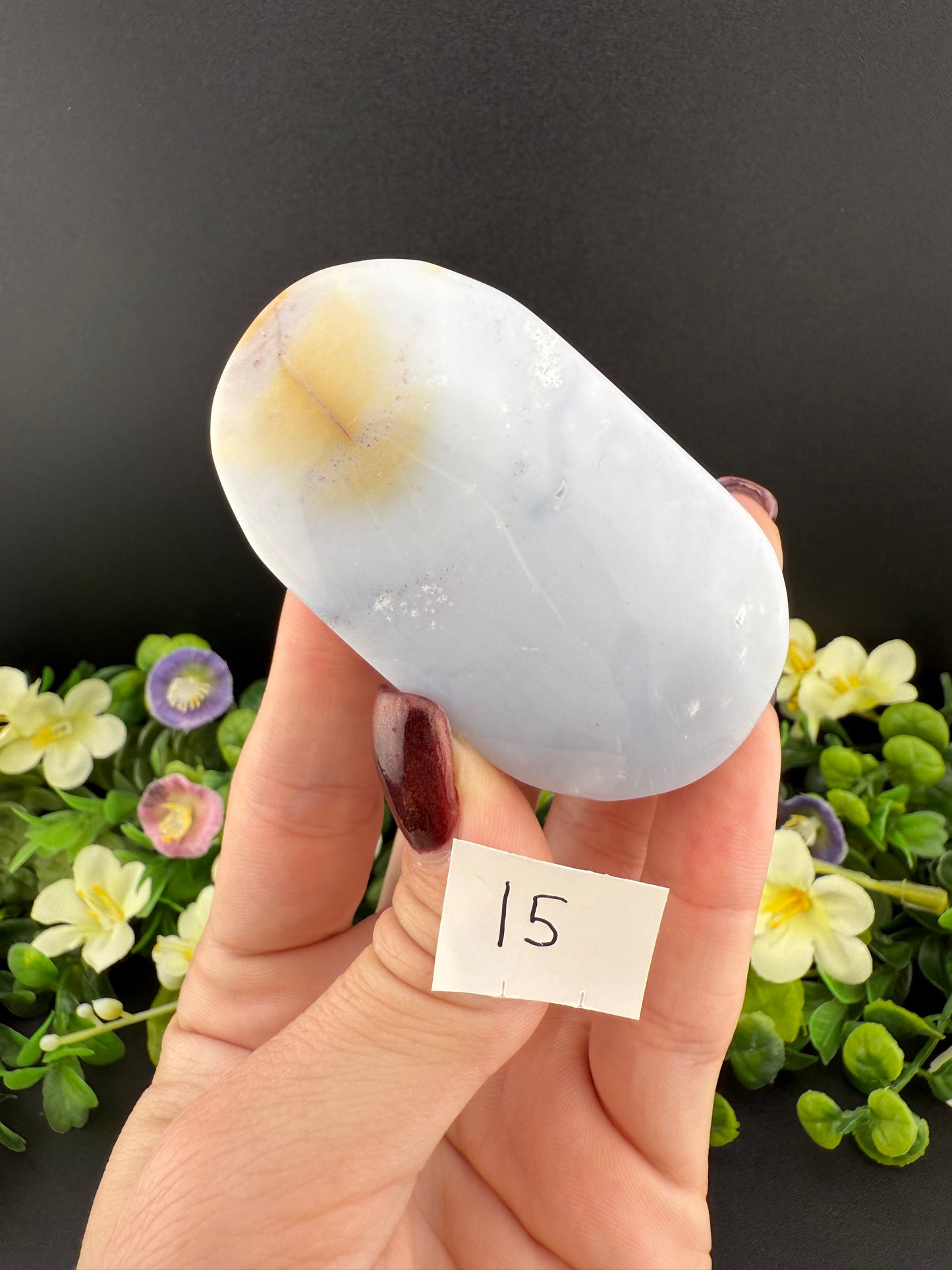 Pastel Ocean Jasper Palmstones