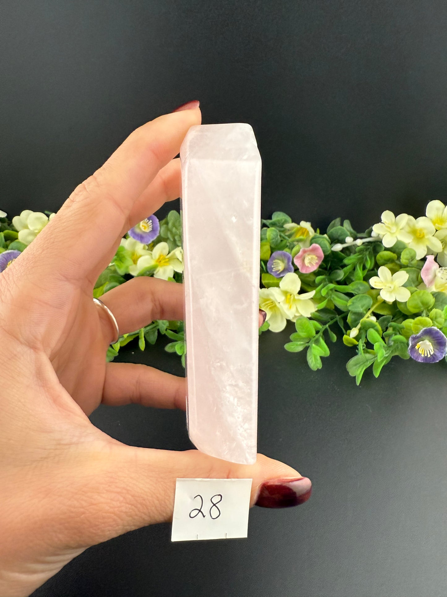 Rose Quartz Coffin Bowls
