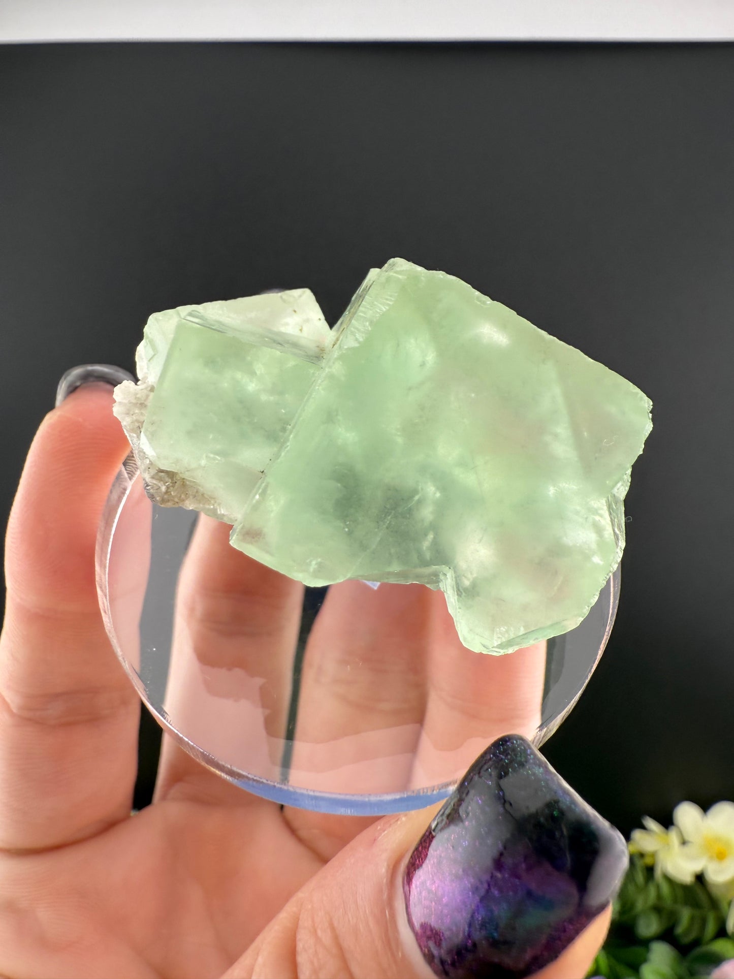 XHL Green Cubic Fluorite