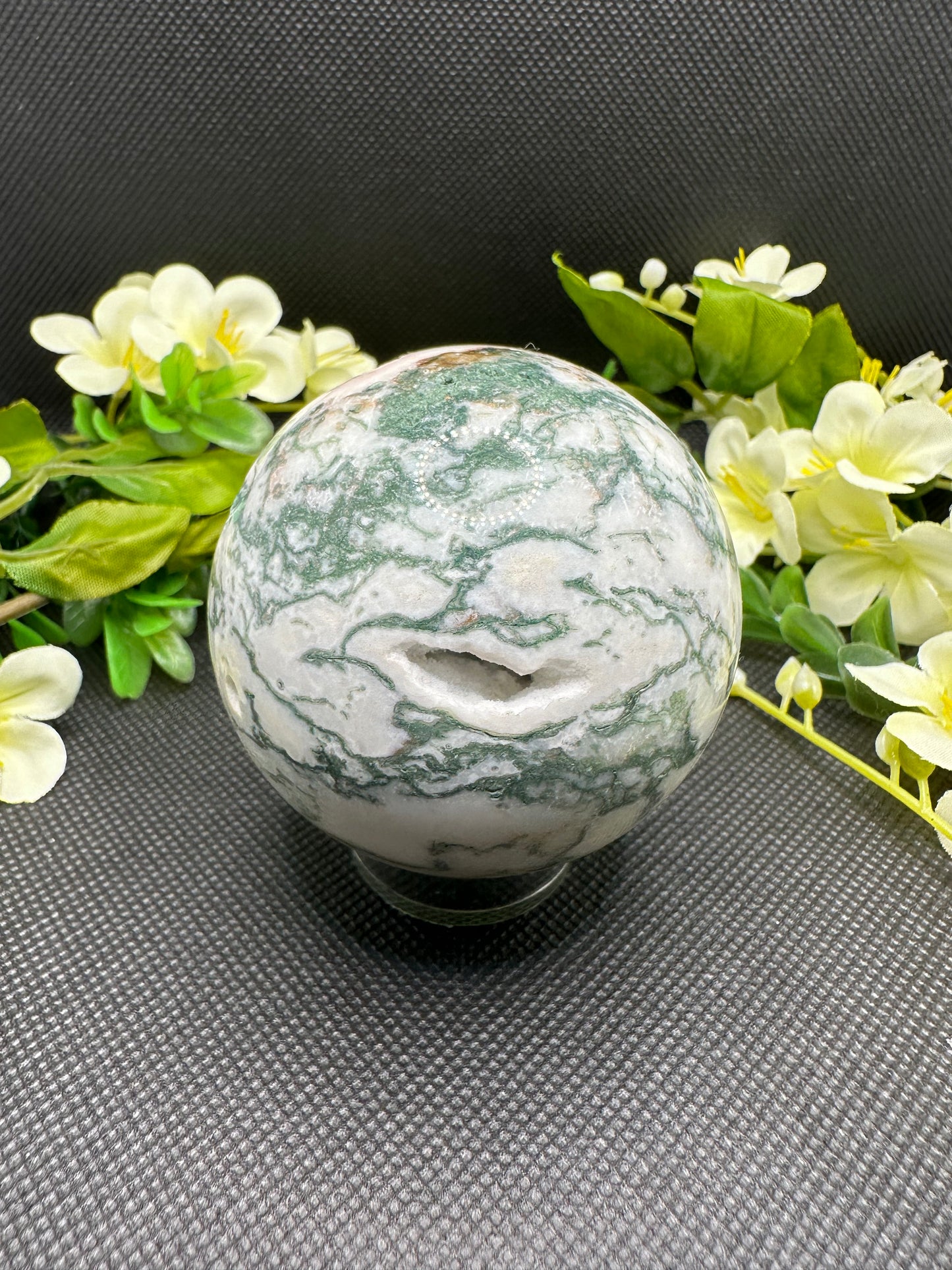 Tree Agate Sphere