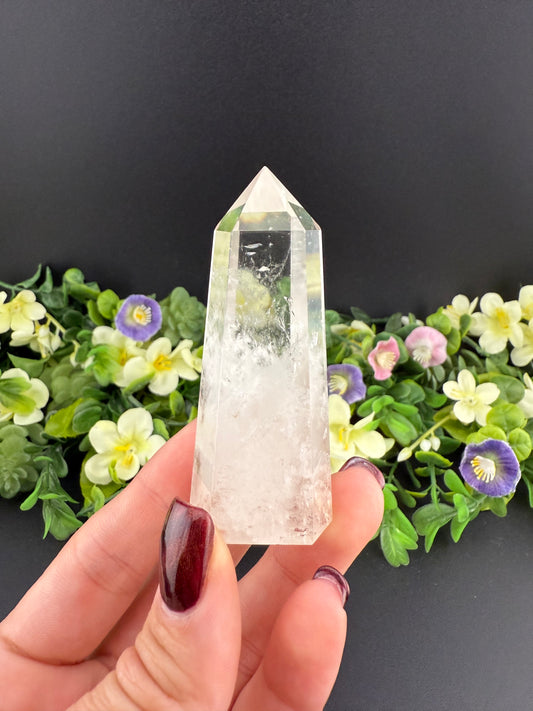 Small Clear Quartz Tower