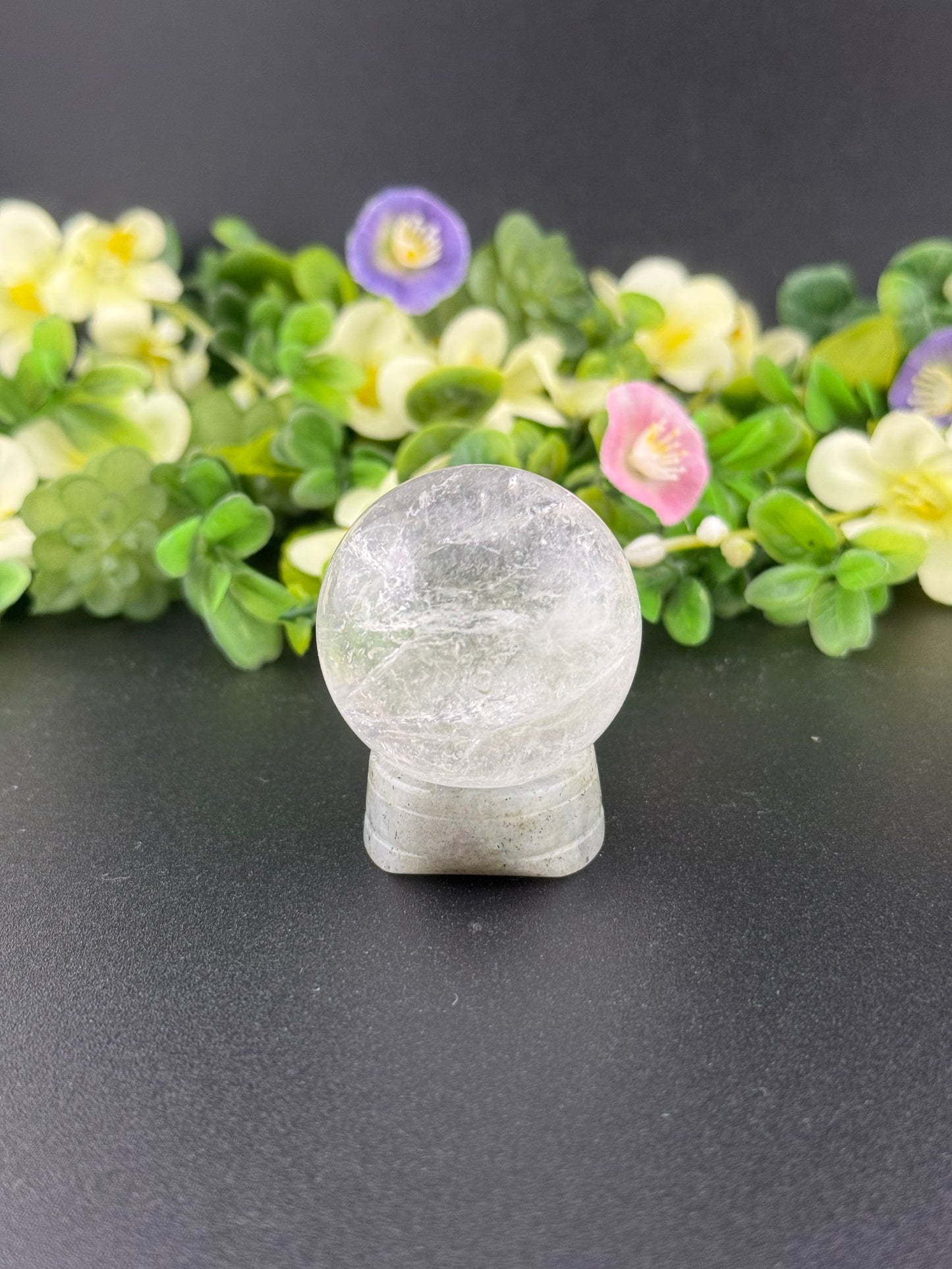 Mini Crystal Sphere Stands