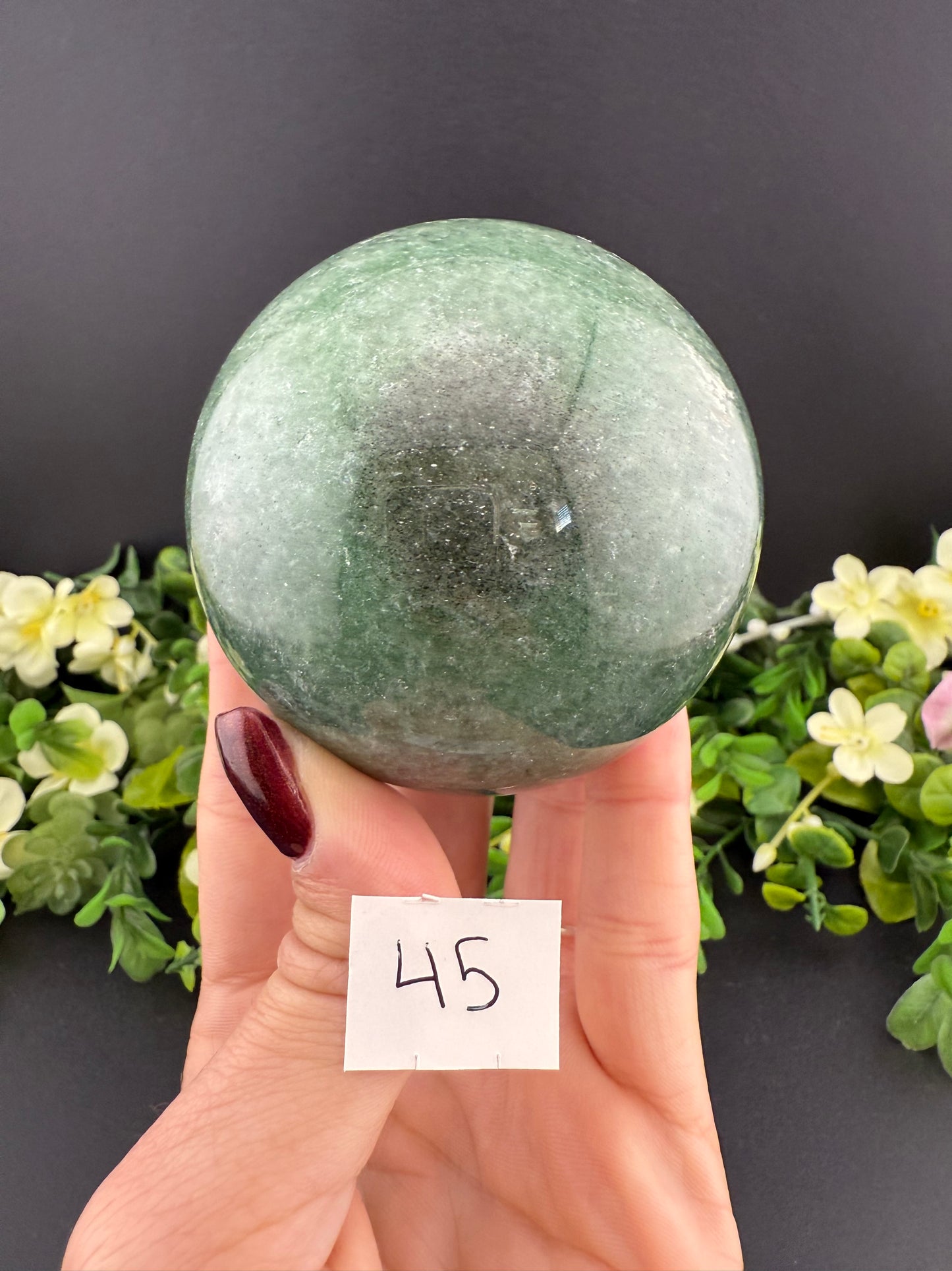 Green Aventurine Spheres
