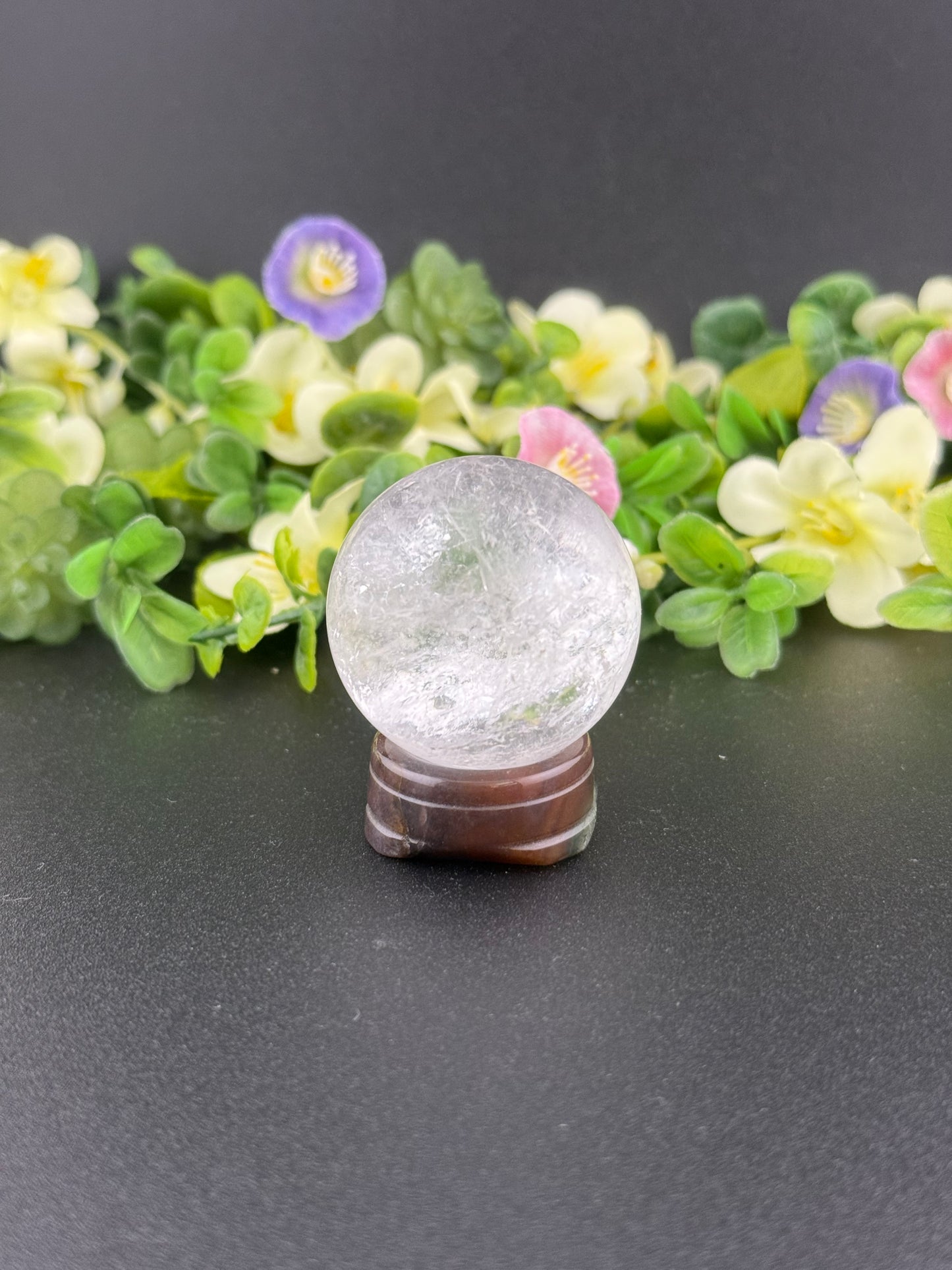 Mini Crystal Sphere Stands