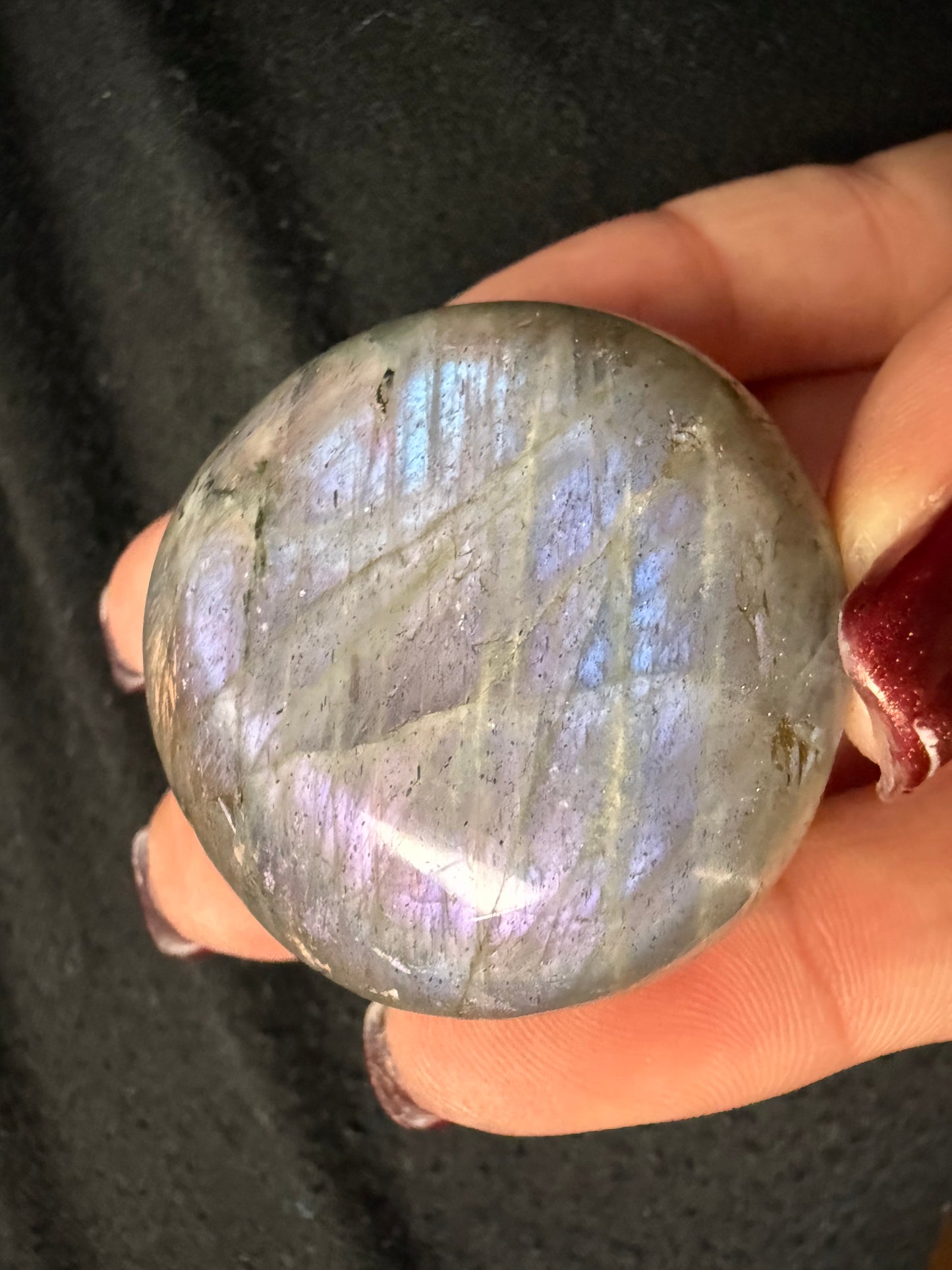 Labradorite Cookie Palmstone