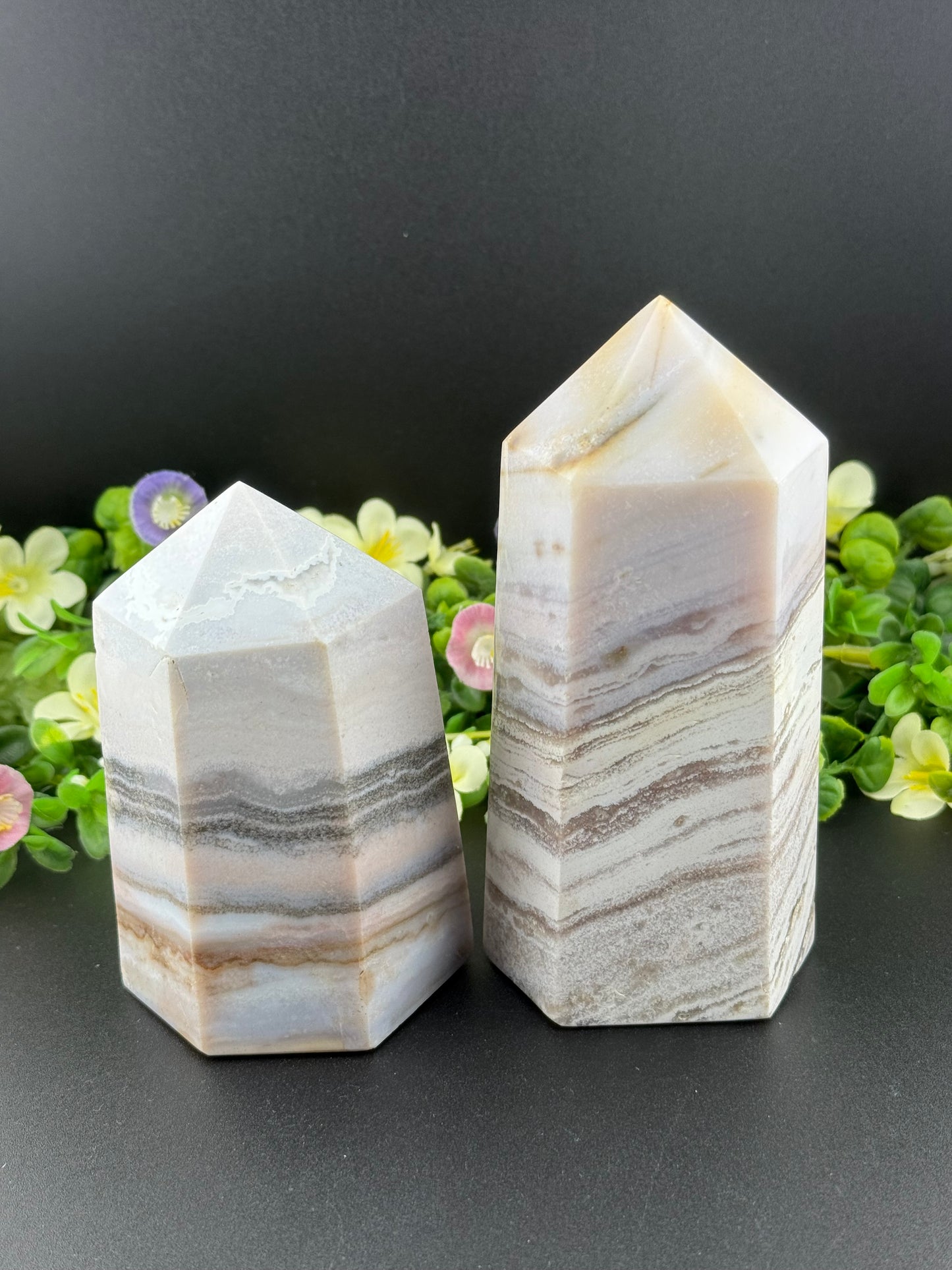 White Ocean Jasper Towers