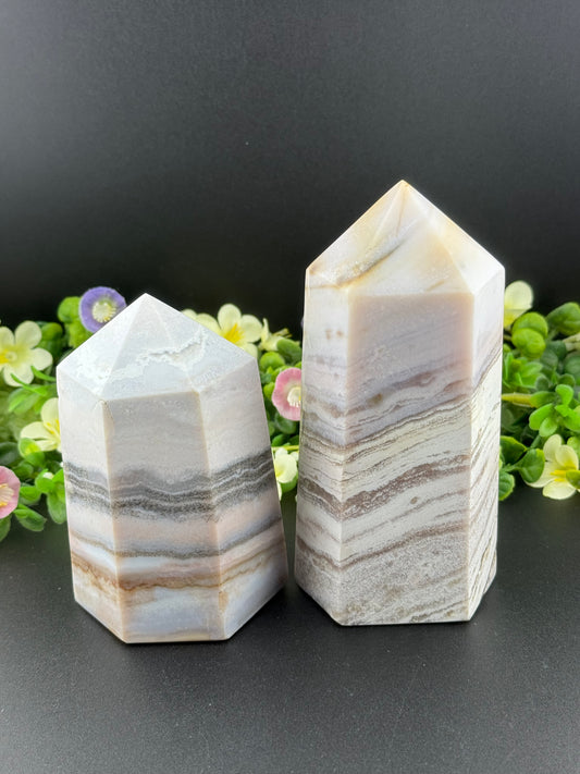White Ocean Jasper Towers
