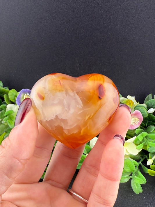 Small Carnelian Heart