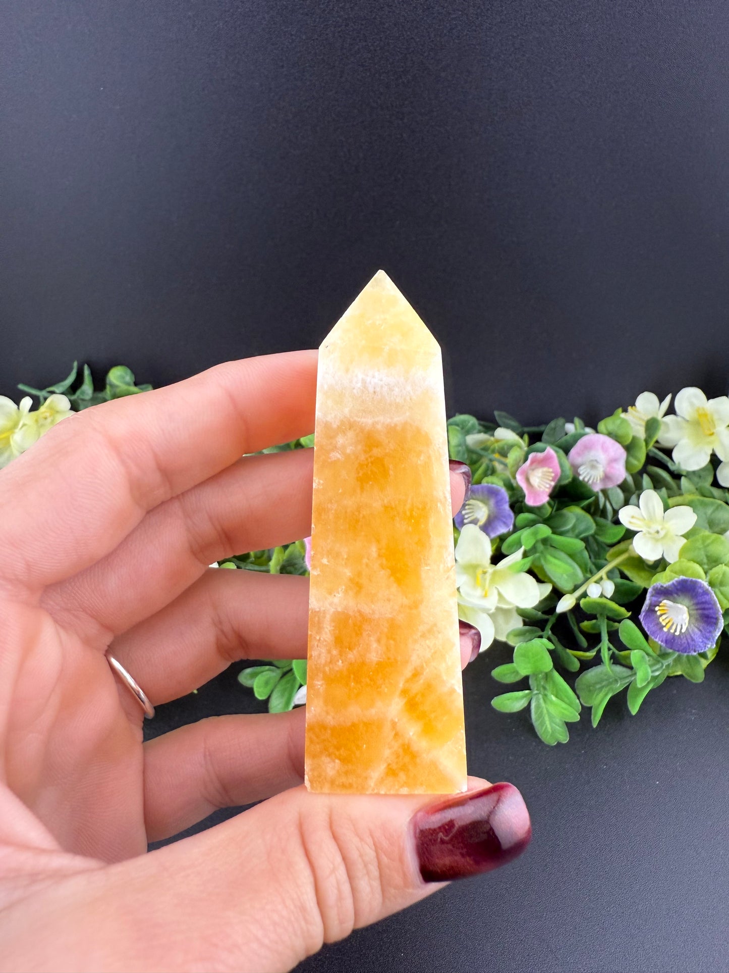 Yellow Calcite Tower