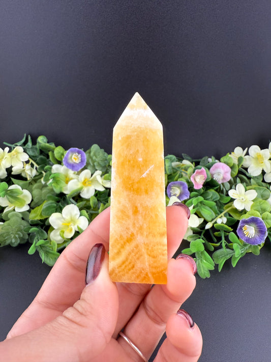 Yellow Calcite Tower