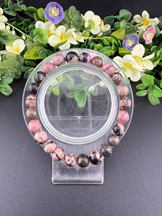 8mm Rhodonite Bracelet