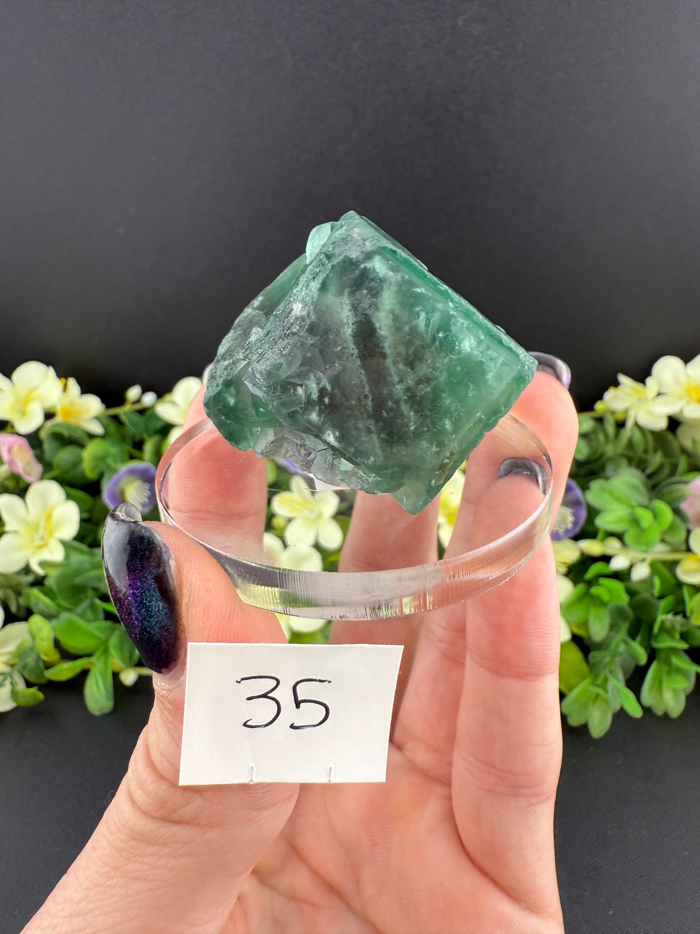 Daylight Fluorite Floaters on Stands