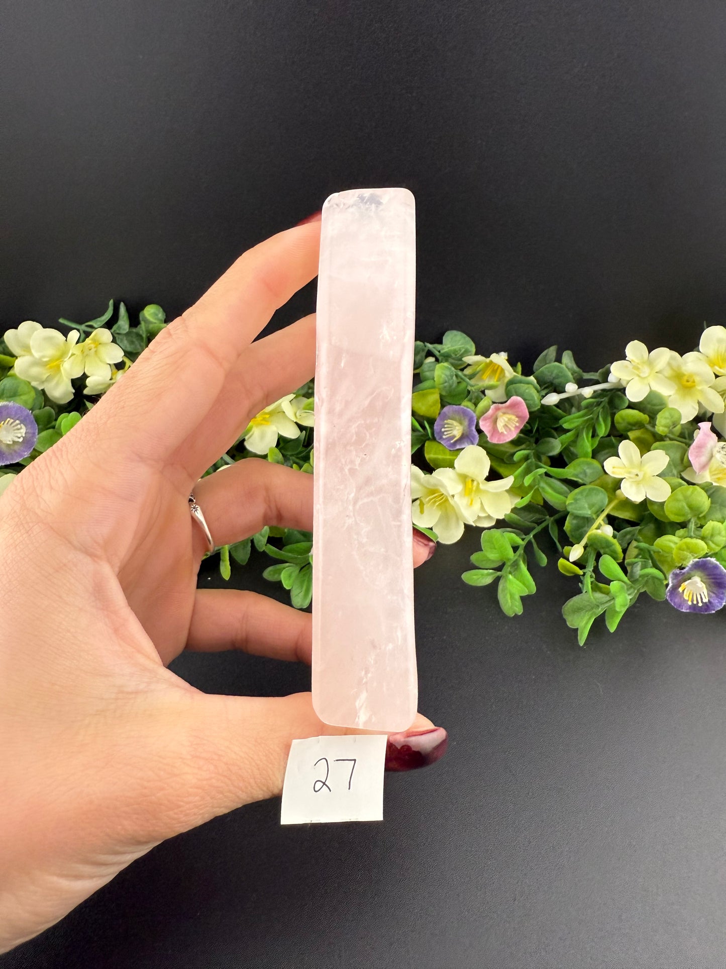 Rose Quartz Coffin Bowls