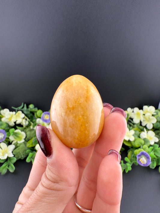 Small Yellow Aventurine Egg