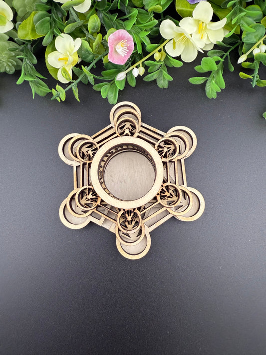 Wooden Sphere Holder