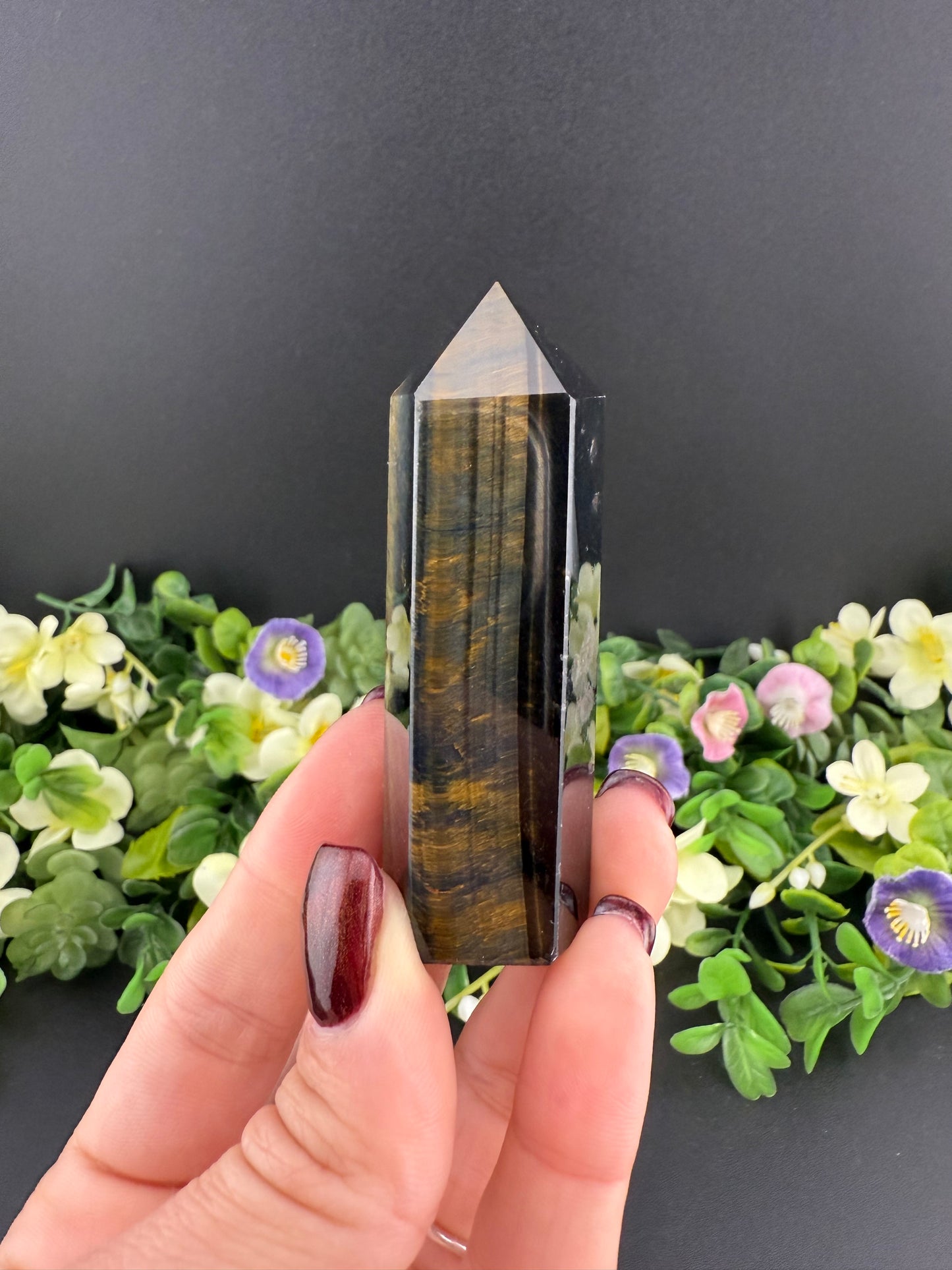 Blue Tiger’s Eye Tower
