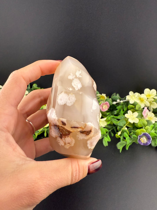 Flower Agate Flame
