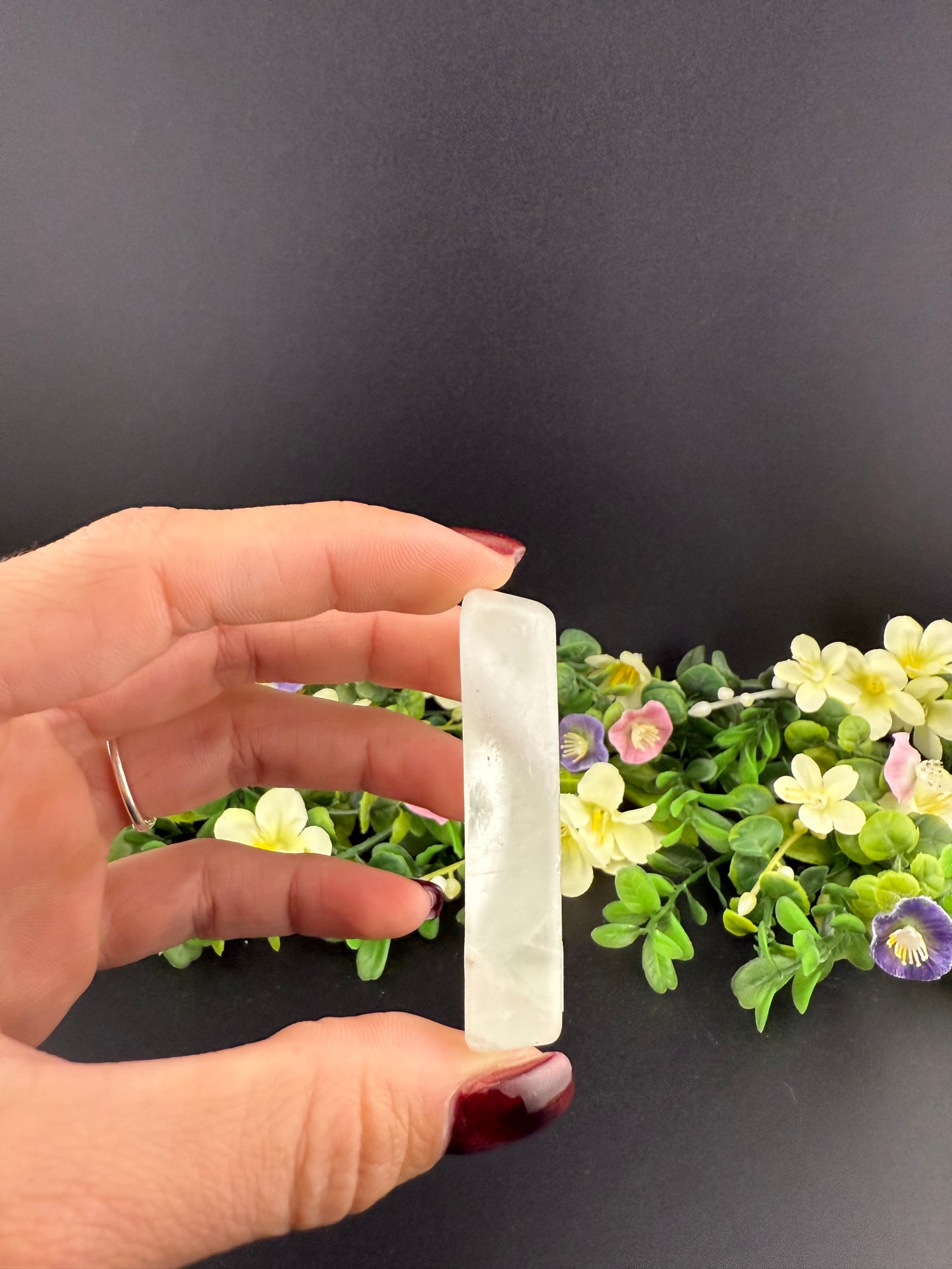 Clear Quartz Moon Bowl