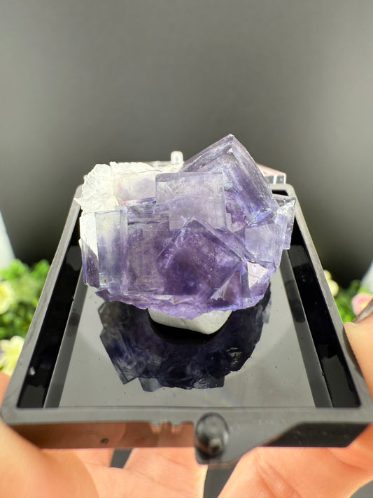 YGX Fluorite with Calcite