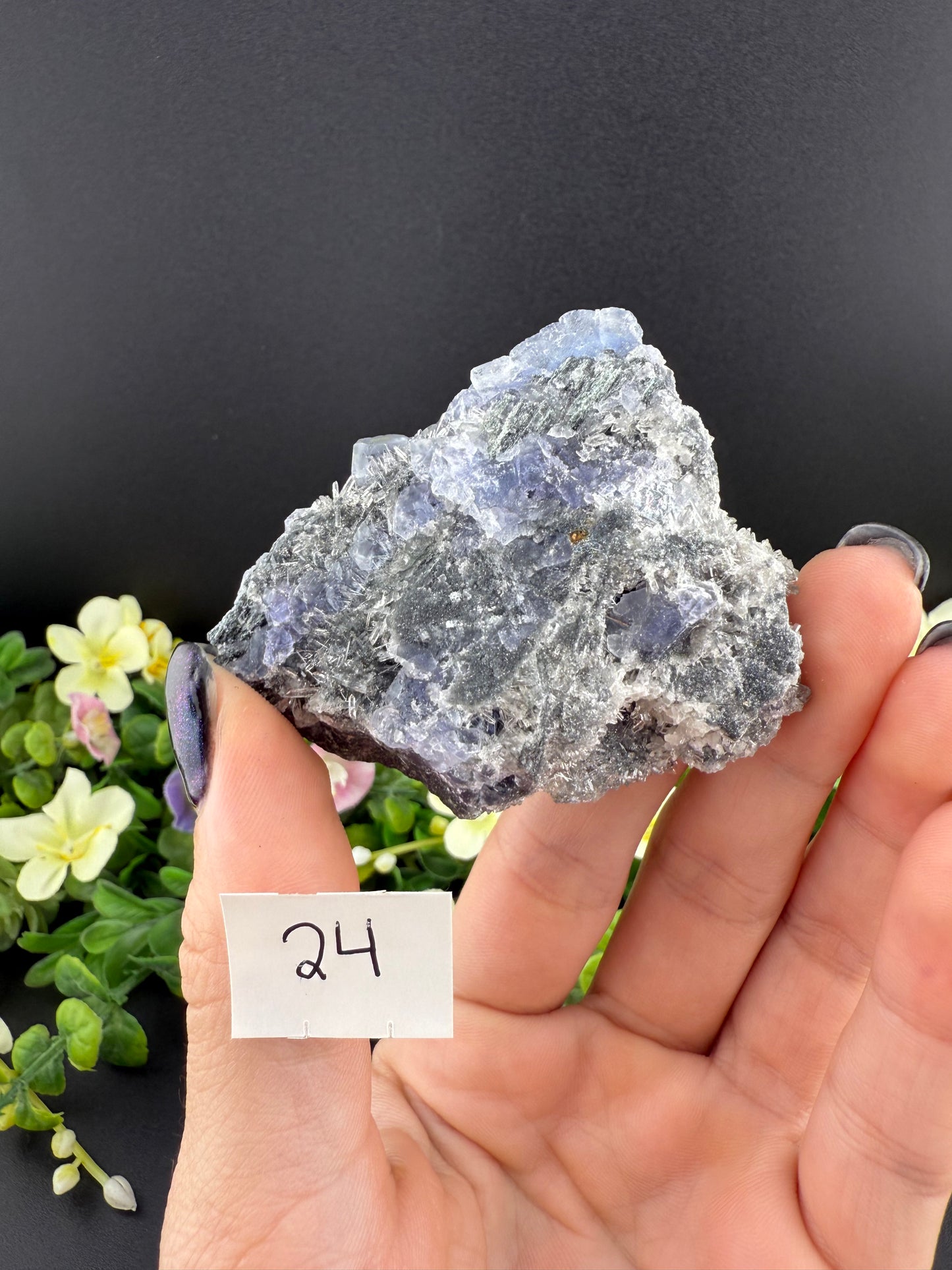 Tanzanite Fluorites