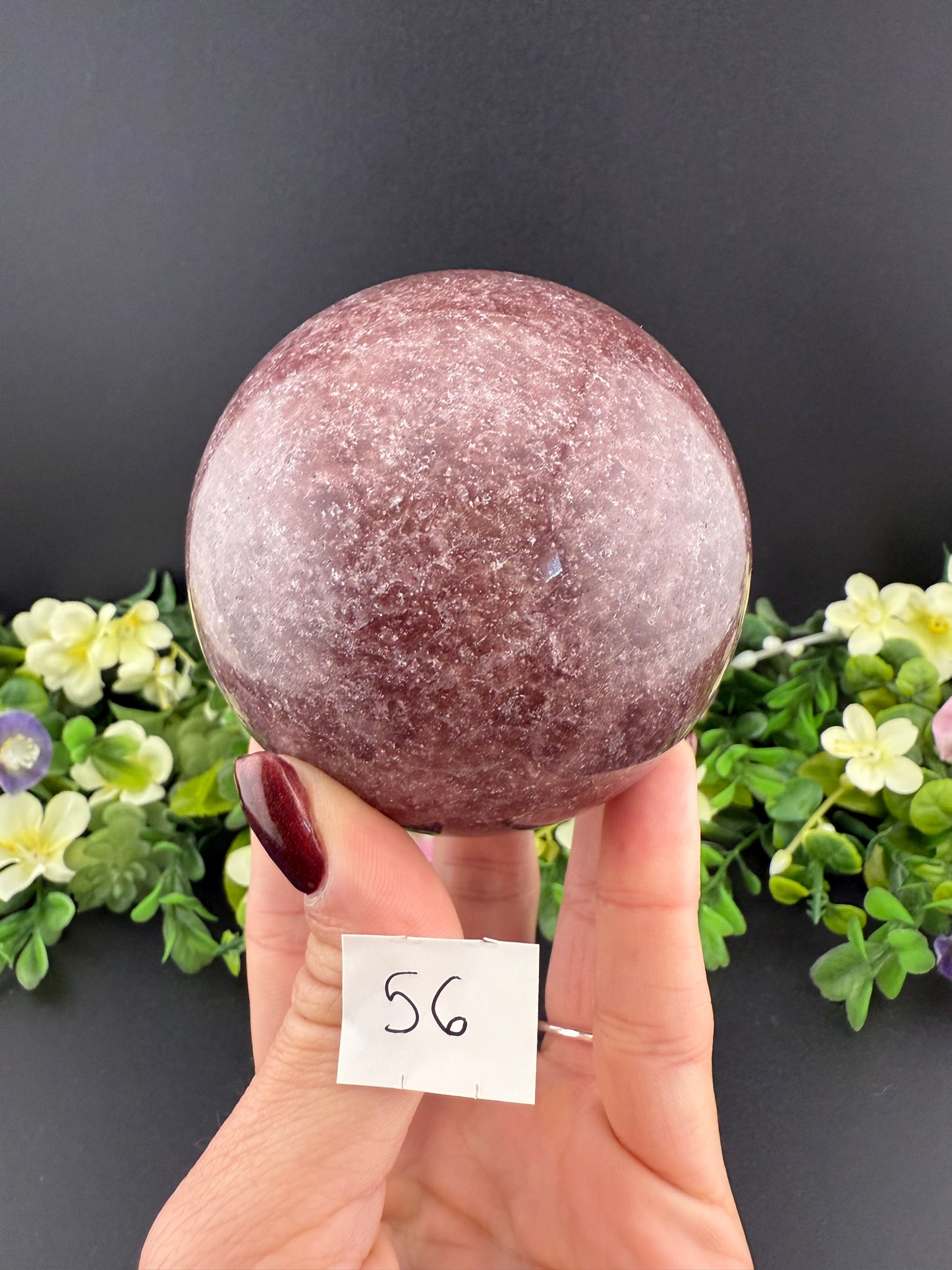 Strawberry Quartz Spheres