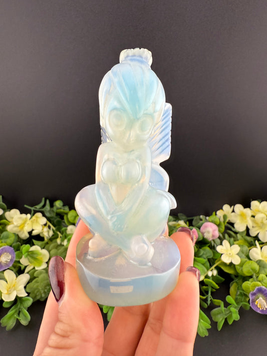 Opalite Fairy Carving