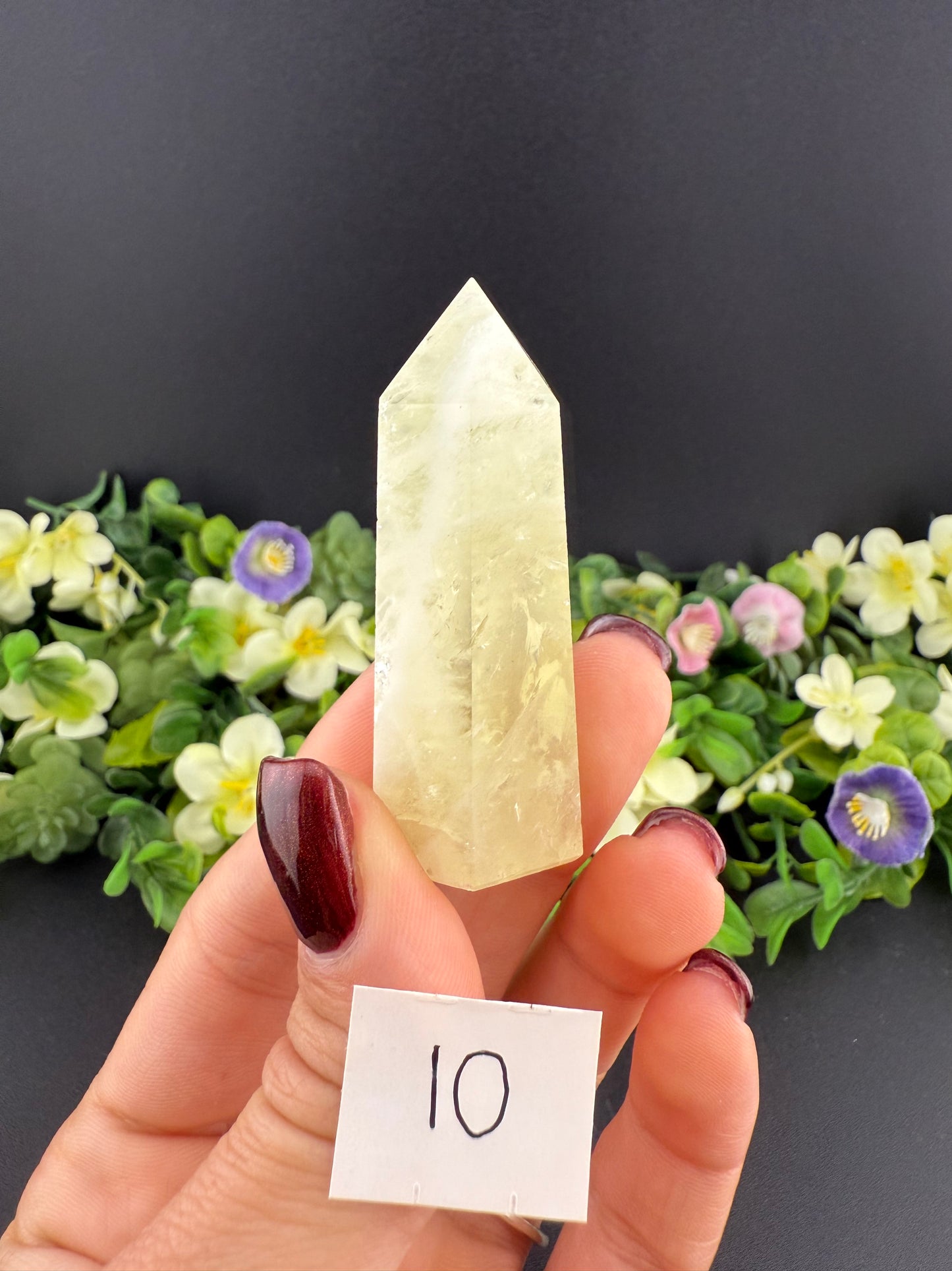 Small Lemon Quartz Towers