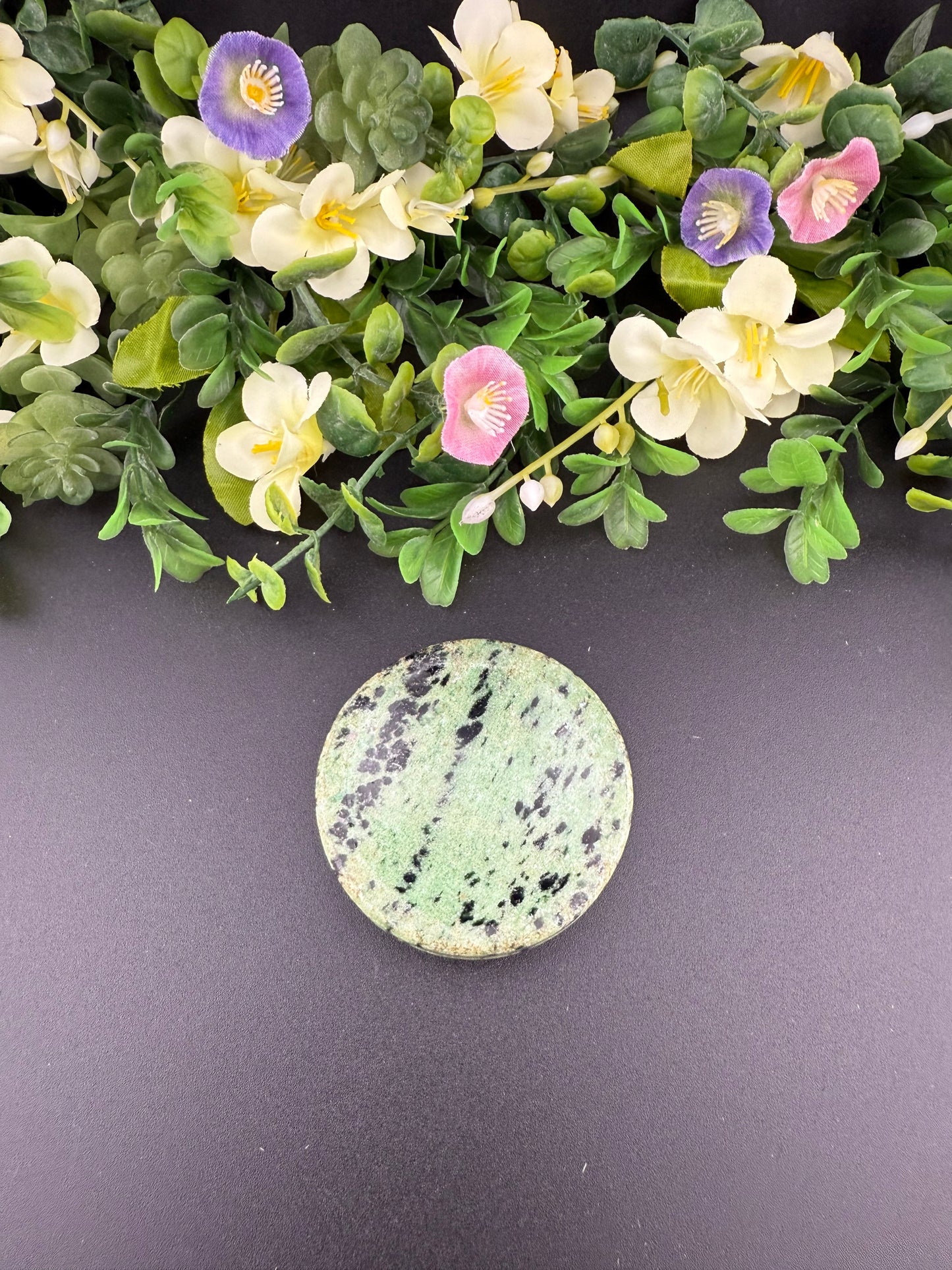 Ruby Zoisite Sphere Holder