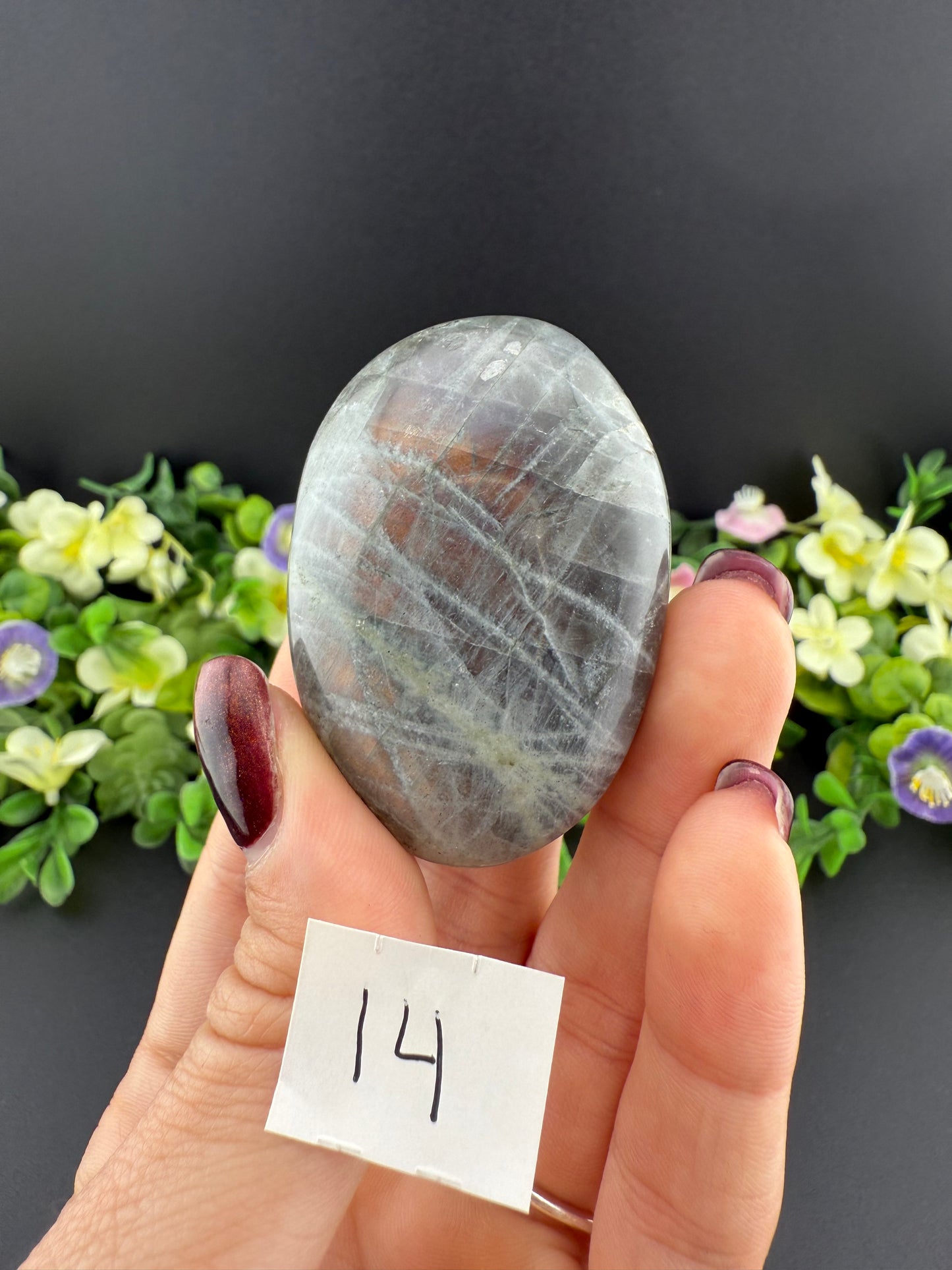 Sunset Labradorite Palmstones