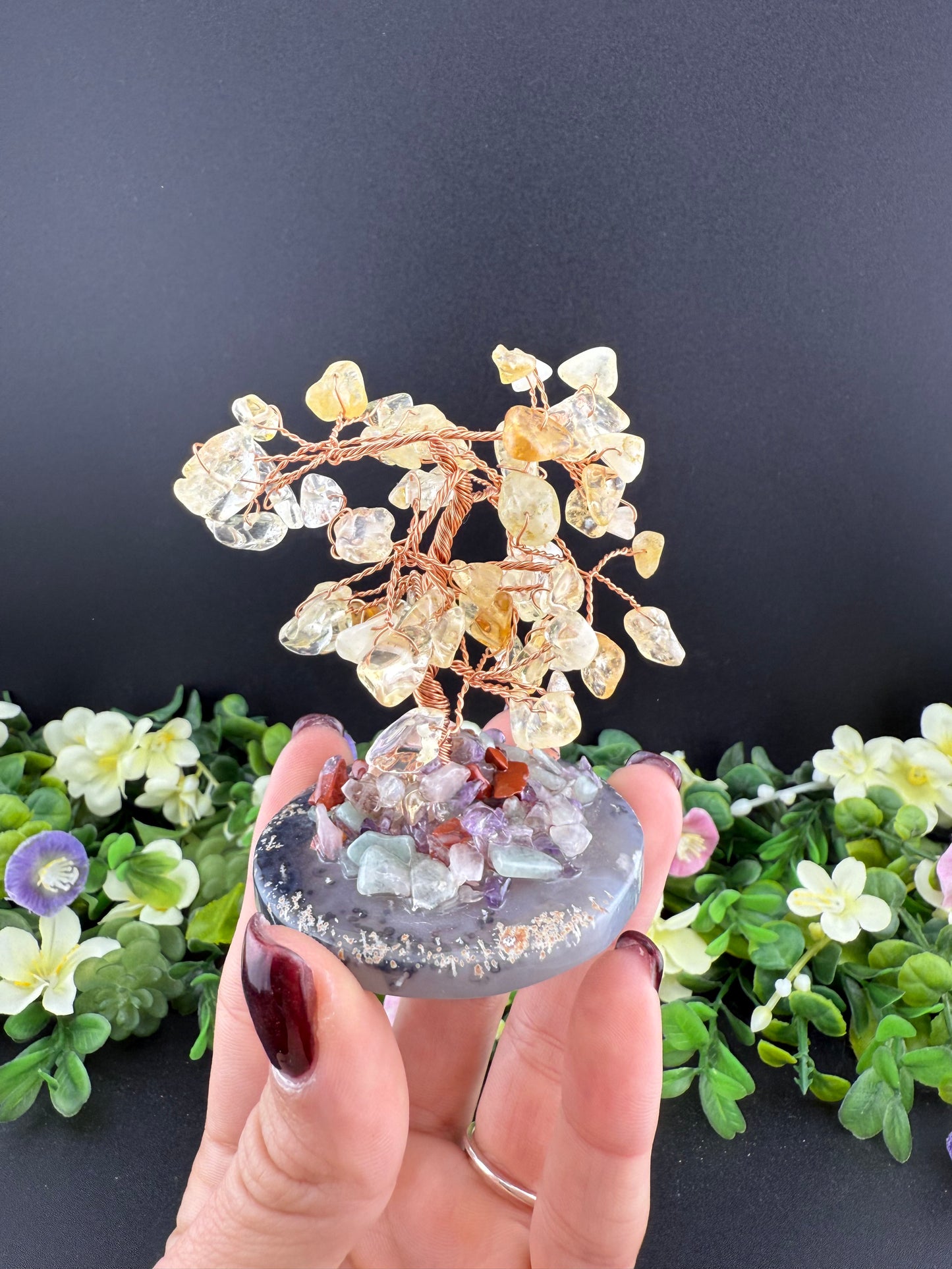 Citrine Quartz Money Tree