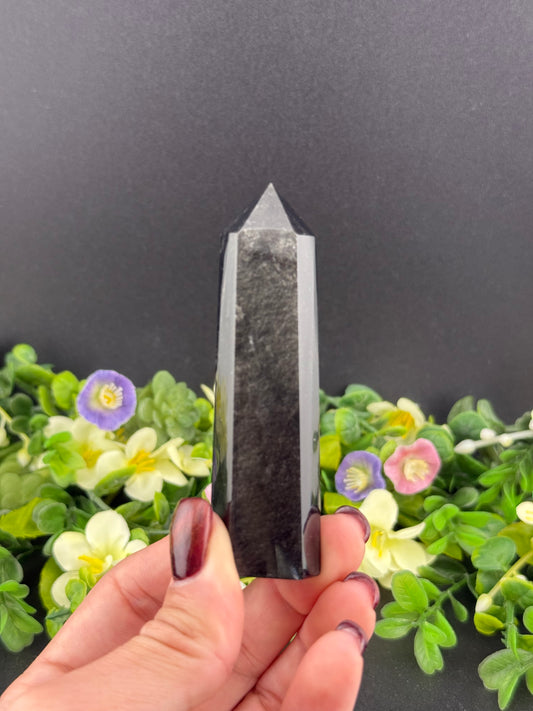 Silver Obsidian Tower