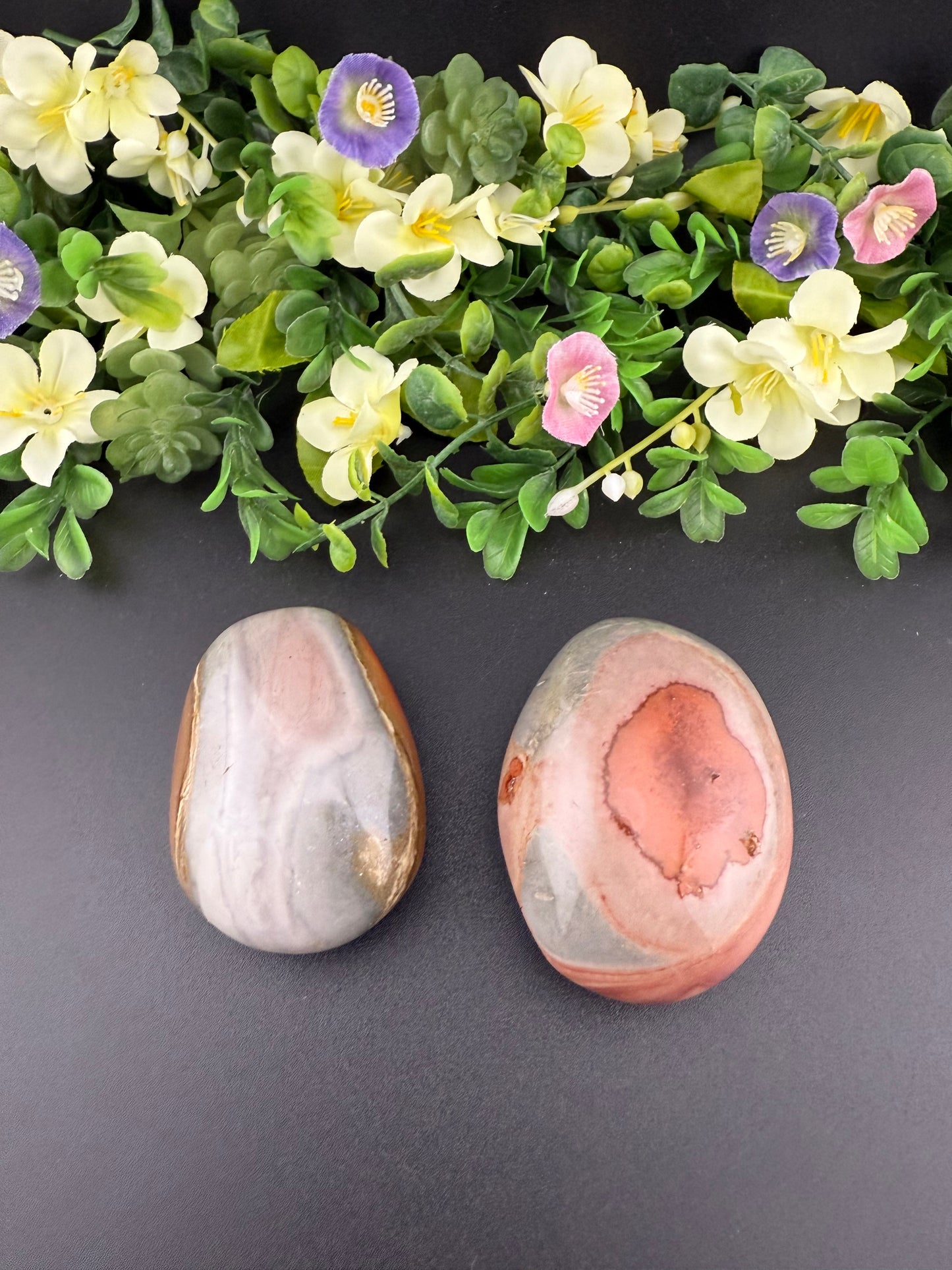 Polychrome Jasper Palmstones