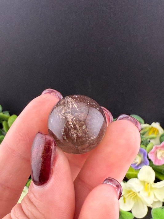 Mini Smoky Quartz Spheres [Intuitively Chosen]