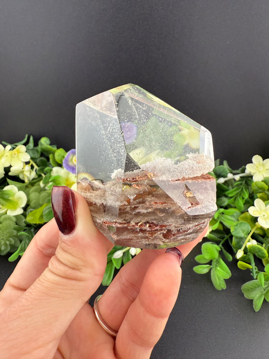 Thousand Layers Garden Quartz Freeform