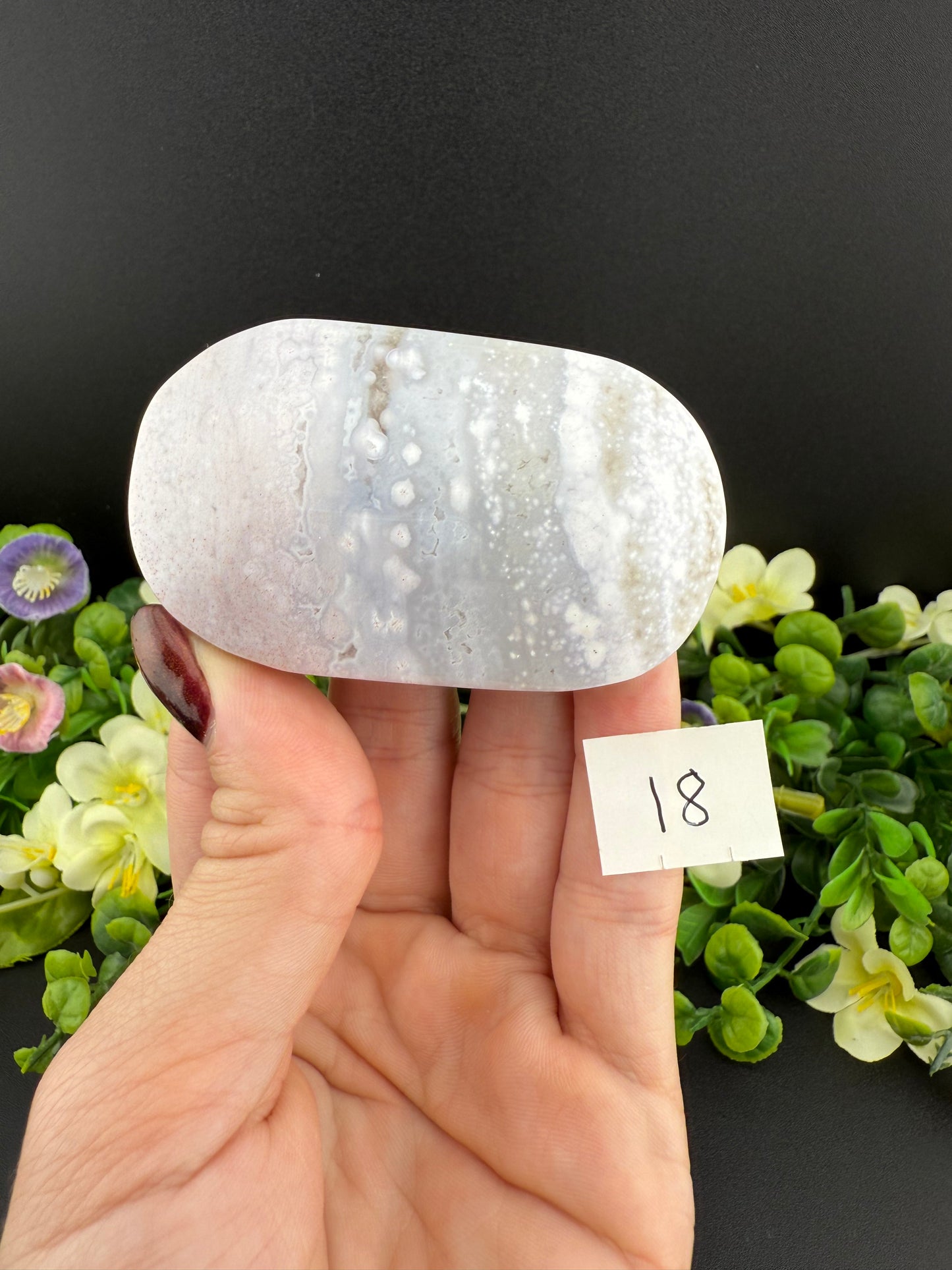 Pastel Ocean Jasper Palmstones