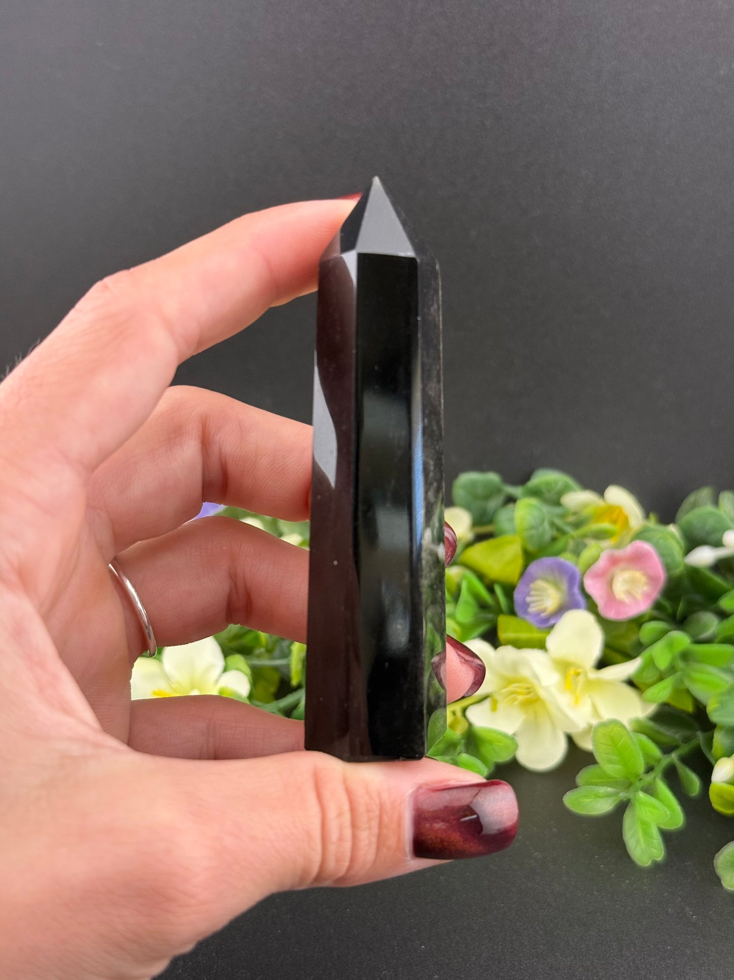 Silver Obsidian Tower