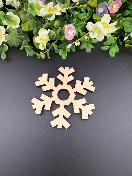 Wooden Snowflake Sphere Stand