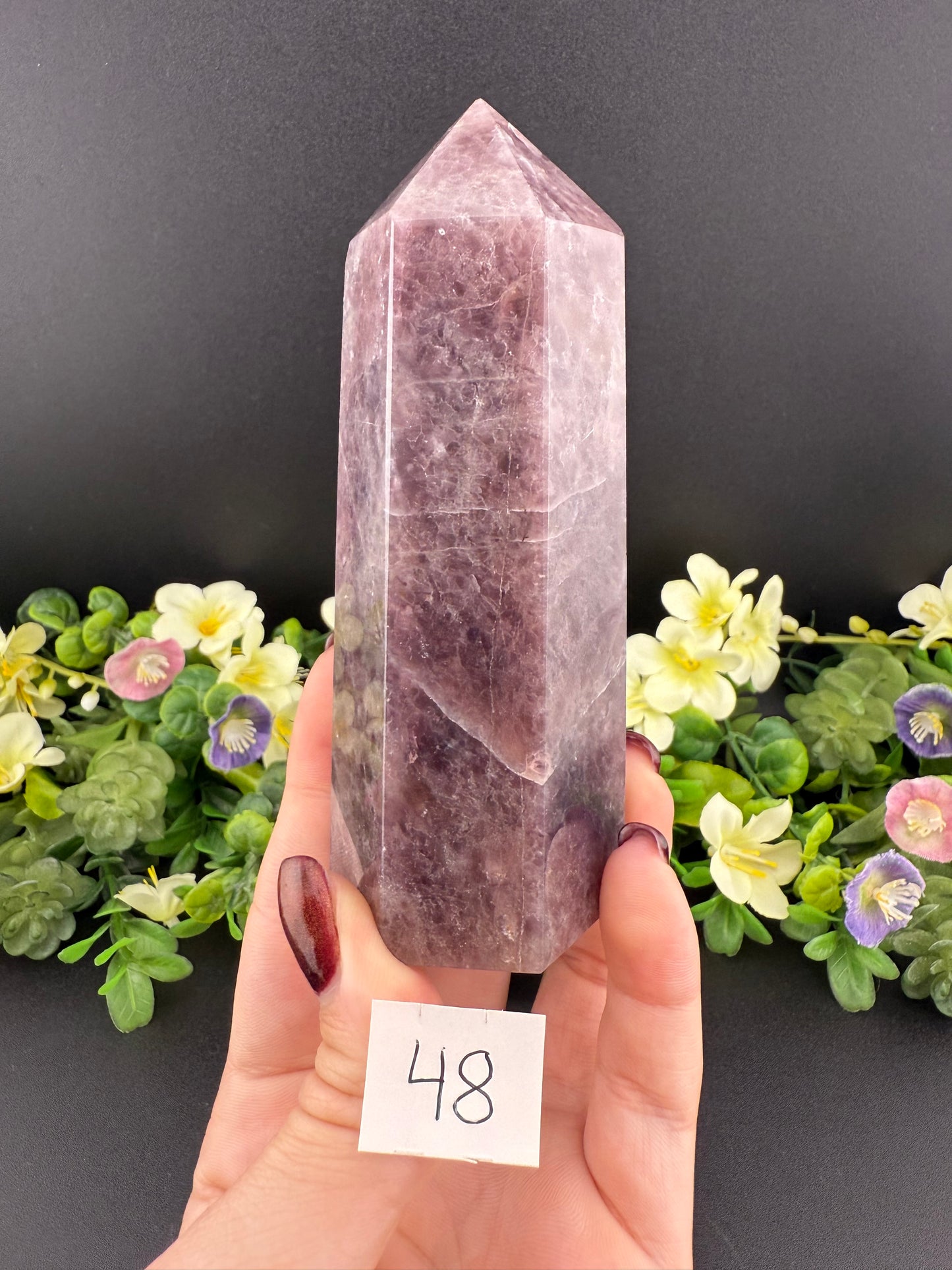 Lavender Rose Quartz Towers