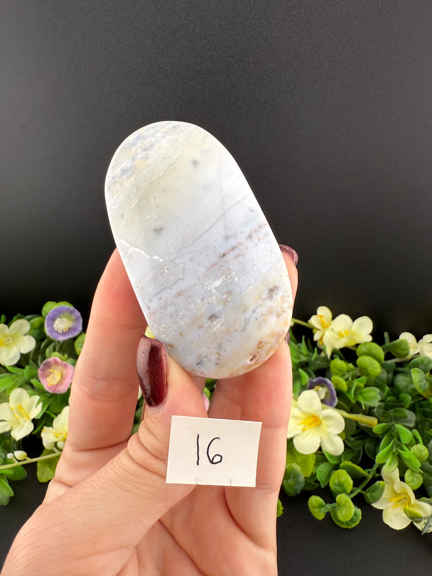 Pastel Ocean Jasper Palmstones