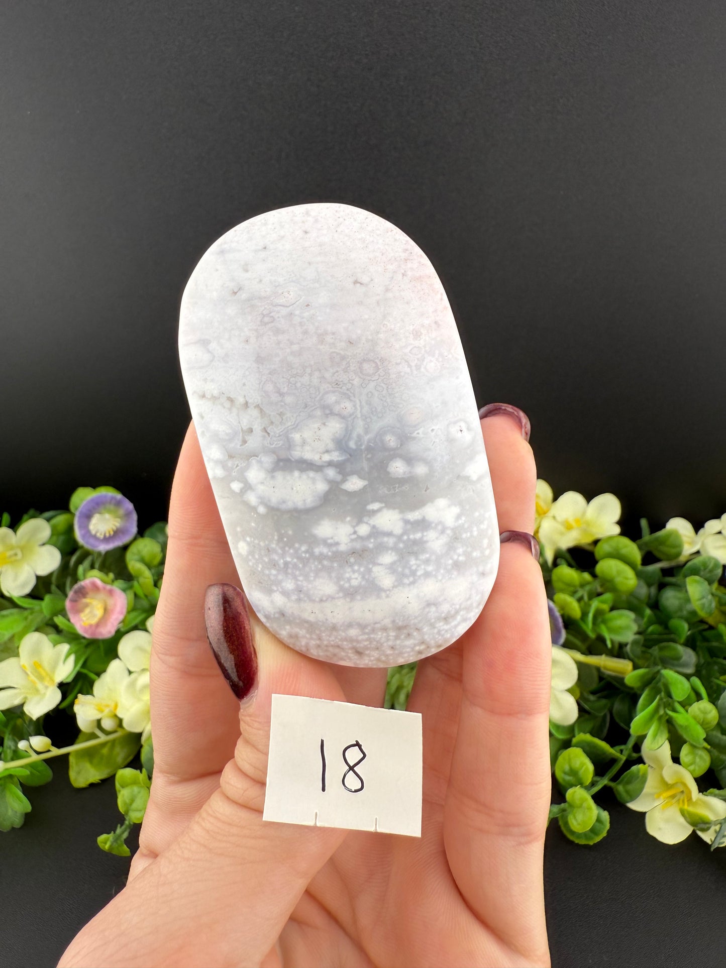 Pastel Ocean Jasper Palmstones