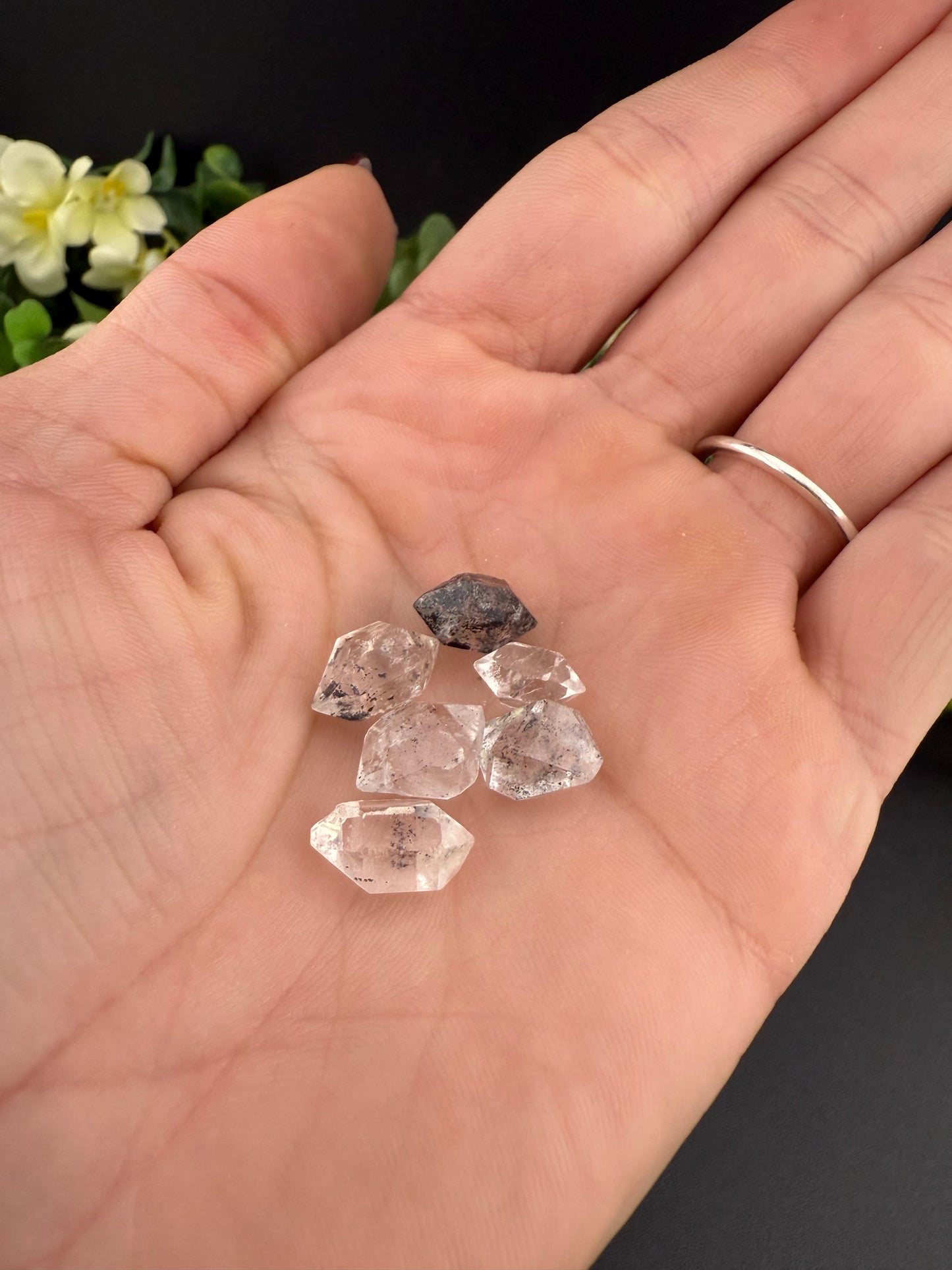 Tiny Herkimer Diamonds [Intuitively Chosen]