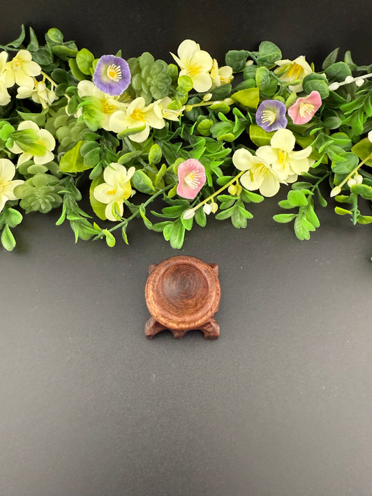 Wooden Sphere Stand