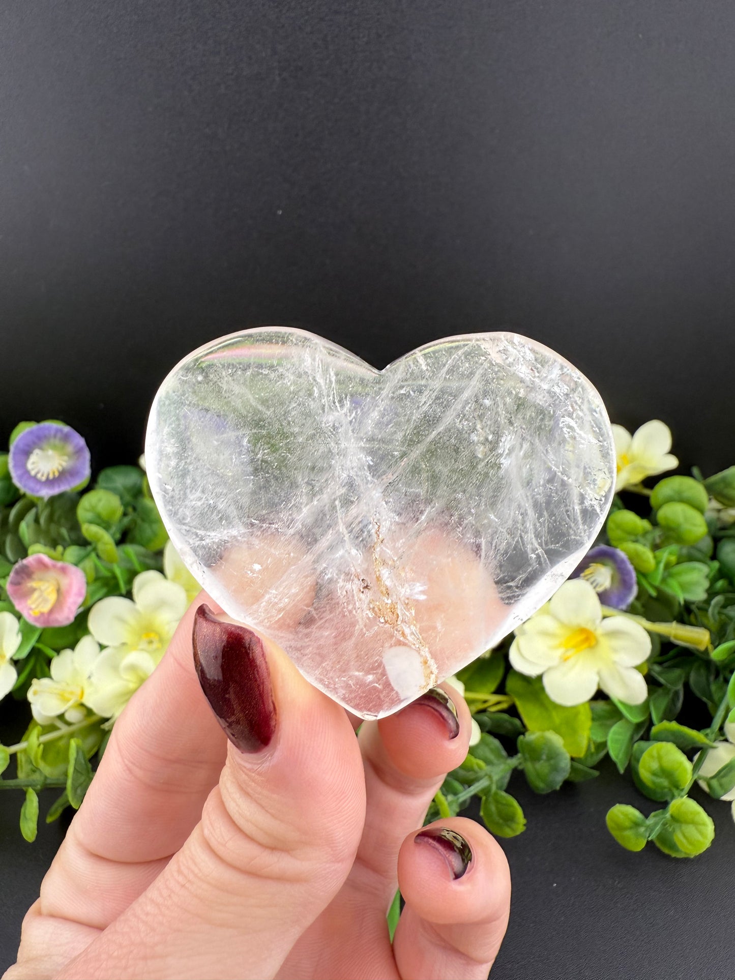 Garden Quartz Heart