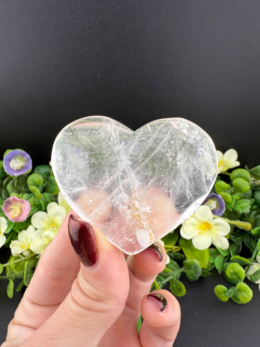 Garden Quartz Heart
