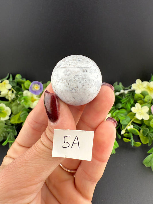 Small Ocean Jasper Spheres