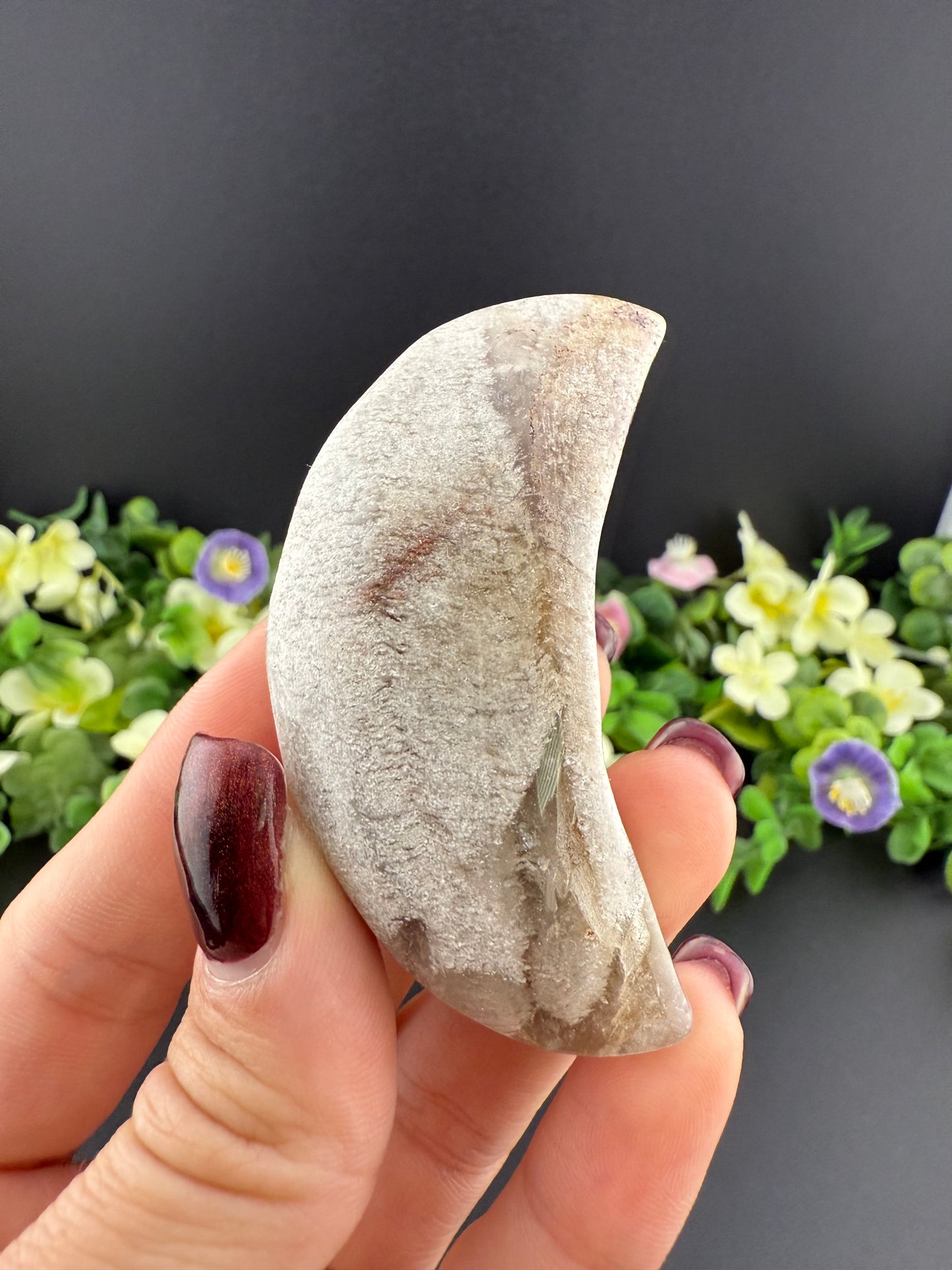 Thousand Layer Garden Quartz Moon